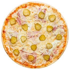 Пицца "Деревенская" 26 см на тонком тесте