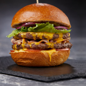 Двойной бургер с говядиной