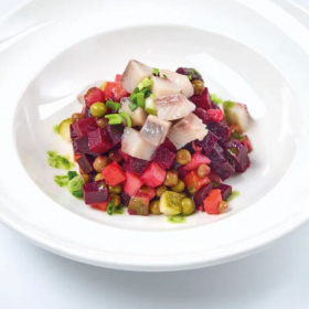 Винегрет с сельдью